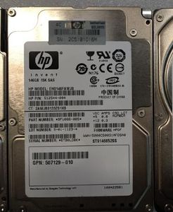 Disco duro para servidor HP DG146BB976 ST9146802SS de 146 GB SAS 10K SAS de 2,5