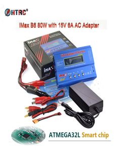 HTRC IMAX B6 80W Batterie Lipo Nimh Liion Nicd Digital RC Lipro Balance Charger Discharger 15V 6A Adaptter1364610