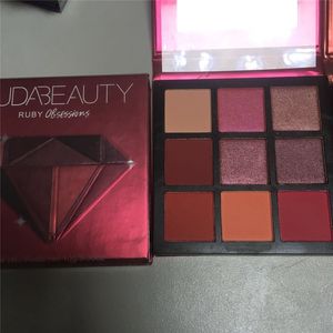 HudaBeaut 9 colores paleta de sombras de ojos TOPAZ RUBY AMETHYST SAPPHIRE EMERAL