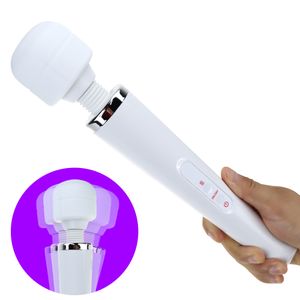 Énorme baguette magique vibrateur pour femmes, Charge USB, grand bâton AV, masseur de point G, stimulateur de Clitoris, jouets sexy pour adultes