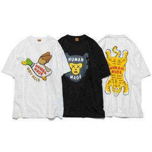 Human Made Dry Alls T-shirt Harajuku Graphic tshirt Streetwear japonais Femmes Hommes Vêtements t-shirts Hip Hop Summer Tops Man Tees G1217