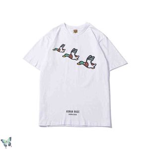Human Made T Shirt Flying Duck Humanmade Top Tees Dry Alls Hommes Femmes Vêtements d'été Étiquette d'origine G1222
