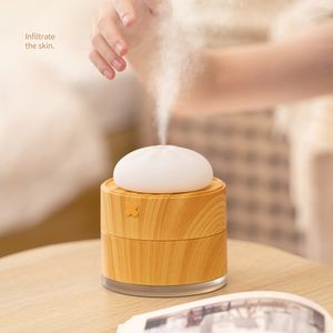 Humidificateurs 200 ml d'huile essentielle diffuseur USB mignon pain de vapeur mignon arôme hydratant Diffusor Night Light Home Small Appliances mini bureau 230427