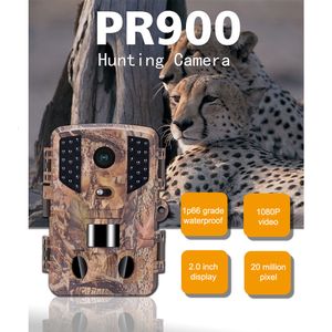Caméras de chasse 1080P LED Trail Camera 32pc 850 Infrared Night Vision OffRoad avec éclairage 20Inch Wild Po Traps Outdoor 230620
