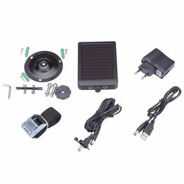Caméras de chasse Chargeur de panneau solaire externe Alimentation pour caméra Suntek HC300M HC350M HC550M HC550G HC700G 230613