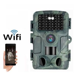 Caméras de chasse Mini600HC801A WiFi PR4000 Camera 32MP Infrarouge Night Vision IP66 IP66 ARPHEPORSE 20 POUC LCD HC802A WILDLIFE TRAIL 231208