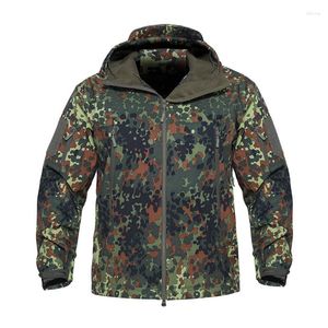 Vestes de chasse Camouflage équipement tactique militaire armée veste hommes Softshell vêtements imperméables Sport d'hiver escalade en plein air