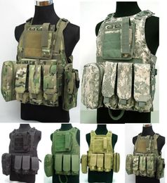 Jackets de caza Vests de combate 5 Color para Chooes US US ASAULTA DE ASAULTA MARINA Vest Digital Acu Camo Vest46662344