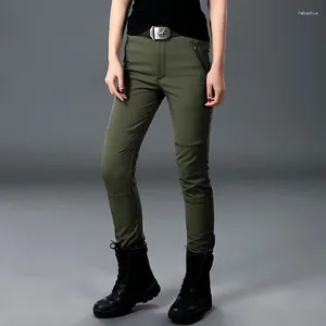 Pantalon de chasse en polaire pour femmes, randonnée en plein air, Camping, escalade, armée verte, militaire, imperméable, coupe-vent, pantalon tactique multi-poches