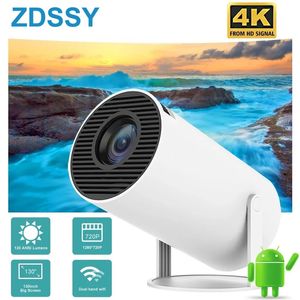 HY300 Android Wifi projecteur Portable intelligent pour téléphone 1280 720 P Full HD bureau Home cinéma vidéo Mini 240110