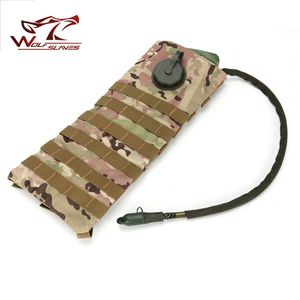 Hydratation Gear Arrivée 3L Tactique Sac À Eau Militaire Randonnée Camping Stockage Vessie MOLLE Sac À Dos Poche 221117