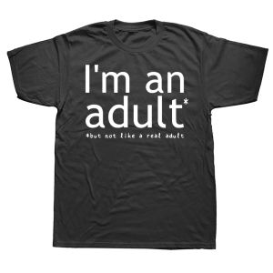 Je suis un adulte T-shirt cadeau du 18e anniversaire techniquement drôle pour femmes paroles de citation de citation