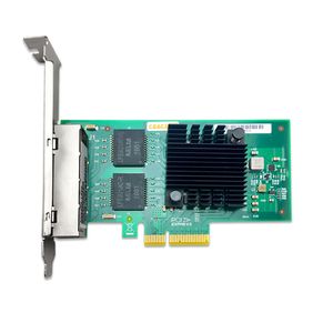 I350-T4V2 4-Port Adapter Network Card Gigabit Ethernet PCI-Express X4 intel I350AM4 Server