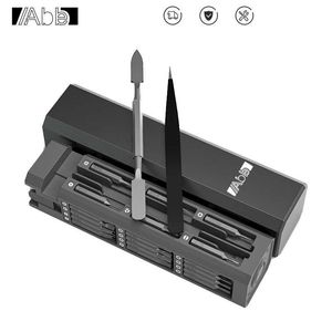 Juego de puntas de destornillador IABLE en carcasa de aluminio magnético HR SAlloy, puntas hexagonales Torx de precisión, reparación de herramientas de PC para teléfono