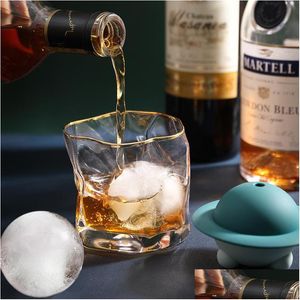 Cubos de hielo y refrigeradores Nuevos refrigeradores reutilizables Sile Nt Ice Ball Maker Moldes para cubitos de hielo Whisky Cóctel Bolas redondas premium Sp Dhgarden Dhfjk