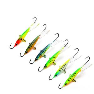 Pêche sur glace Luer Balancer 25g Pêche d'hiver Leurre Jig Head Bait Crochets de pêche Plomb dur pour Jigging Lure 1097 Z2