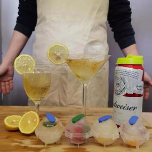 Ice mould tools Cavity Whiskey Maker Mold Sphere Silicone Ice Grid Round Ball Party For Bar Kitchen Accessories