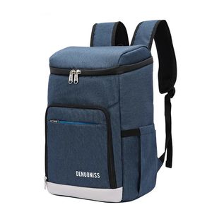 Ice Packs/Isothermic Bags Picnic Cooler Backpack Thicken Waterproof Large Thermal Bag Refrigerator Fresh Keeping Thermal Insulated Bag 231019