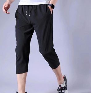 Pantalon d'entraînement de football en soie glacée pour hommes, 34 pantalons de sport, de course, de Yoga, de Fitness, de Tennis, de basket-ball, de Jogging, 6717171