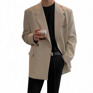 Iefb Elgance traje de hombre abrigo estilo coreano chaqueta casual chaqueta suelta Fi hermoso traje pequeño otoño nueva ropa masculina 9C2172 F0pu #