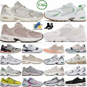 Trainers Chaussures de course Trainers 530 White Silver Navy Ivory Sea Salt Moonbeam Grey Matter Cream Raincloud Turtledove Gold Metallic Mens Alwd #