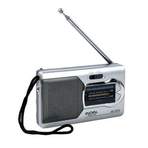 IMice BC-R22 DC 3V Mini Radio portátil AM FM Antena telescópica Radio de alto rendimiento Altavoz receptor mundial