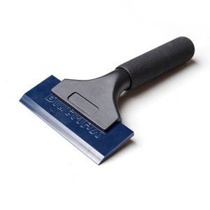 Importado Pro Power Squeegee Mango de aluminio Rascador dichotomanthes con cuchillas de goma Blue Max QH-02B