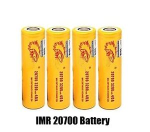 IMR 20700 21700 Li-ion batterie 3200mAh vert 4800mAh 3.7V 30A 40A jouet électrique intelligent au Lithium rechargeable à haut débit contre Listman IMR20700 IMR21700