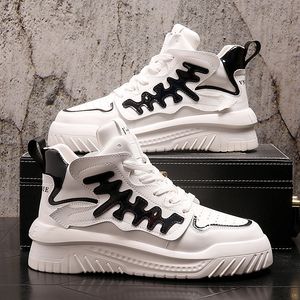 In Men New Casual White Leisure Male Sneakers non Slip S Vulcanisse Shoes Platform Board Shoe