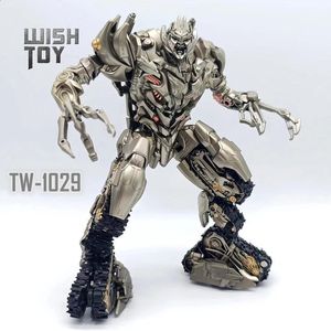 IN Stock BAIWEI Transformation TW1029 TW-1029 Megatank Movie Metal Coating Studio Series KO SS13 Action Figure Robot Toys 240130