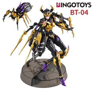 En Stock Bingo Toys Transformation BT-04 Blackarachnia BT04 Spider Girl Action Figures Collection Toy Gift Collection 240408