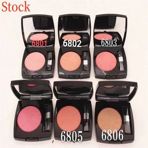 En stock Blush Face Blusher Lovely Palette Maquillaje Blush Powder HARMONIE DE BLUSH 2g C Logo Alta calidad Girl Face Cosmetics Dropshipping 6 Color Stock Designer Makeup