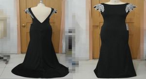 En stock, une robe de bal longue personnalité Lady Robe formelle taffetas sirène sirène robe de fête de balay