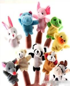 En stock unisexe jouet doigt marionnettes animaux doigts toys mignon carton enfants039 jouet animaux en peluche toys668998