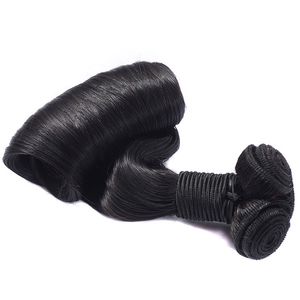 Extensiones de cabello virgen indio Huevo rizado Fumi Productos para el cabello Rollo africano 10-22 pulgadas Color natural Tramas dobles Huevo rizado Yirubeauty