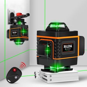 Industrial Equipment 3D/4D Laser Level Self-Leveling 360 Horizontal And Vertical Cross Super Powerful Green Lasers Levels