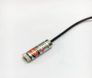 Module laser de qualité industrielle Pot de mot de passe 12 mm Têtes laser focalisés 5MW Laser rouge avec câble 1m deux cœurs Wire gainé5693775