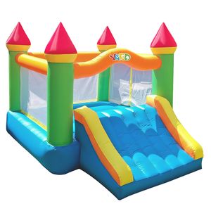 Jeux gonflables Playhouse Swings YARD Bounce House Château gonflable avec toboggan pour enfants 512 Outdoor BackyardIndoor Jump Toddlers Party 230803