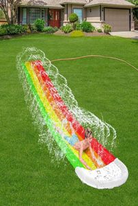 Flotteurs gonflables Tubes toboggan aquatique jeux Center arrière-cour enfants adultes jouets piscines enfants été extérieur 1117228