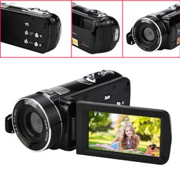 DEYIOU – caméscopes pratiques à Vision nocturne infrarouge, HD 1080P, 24mp, Zoom numérique 18X, vidéo DV avec écran LCD 3.0 pouces
