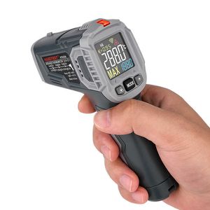 Thermomètre infrarouge numérique IR laser température mètre pyromètre imageur hygromètre sans contact termometro C/F alarme lumineuse 210719