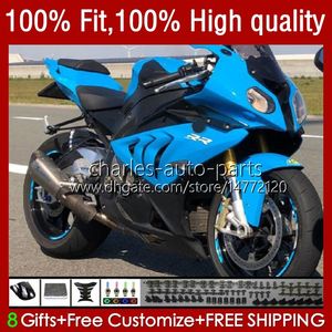 Injection Body For BMW S1000 S 1000RR 1000 RR 15-18 Bodywork 20No.162 S1000-RR S1000RR 15 16 17 18 S-1000RR 2015 2016 2017 2018 S-1000 Light blue 2015-2018 OEM Fairing