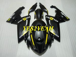 Kit de carrocería de carenado de inyección para Aprilia RS125 06 07 08 09 10 11 RS 125 2006 2011 carenados negro mate carrocería AA11