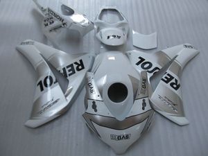 Moulé par injection 100% adapté pour HONDA CBR1000RR 2008-2011 ensemble de carénages argent blanc CBR1000RR 08 09 10 11 OT16