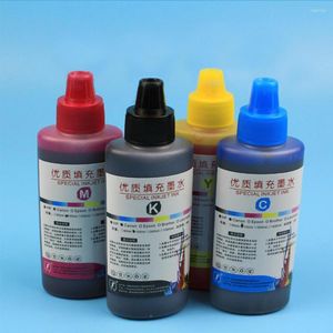 Kits de recharge d'encre 4 pièces papier d'impression Compatible 100 ml accessoires graphiques Kit de bureau colorant imprimante fournitures couleur PG-245