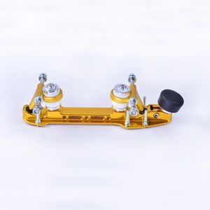 Inline Roller Skates Aluminum quad skate plates size 214mm 224mm 242mm 258mm 274mm 308mm with stopper color gold 230922