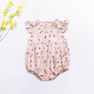 Ins Summer Baby Niña Reforiantes Rompers infantiles ropa de ropa de una pieza ropa para bebés