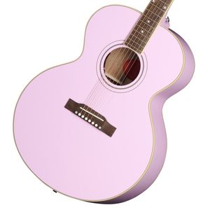 Inspiré par la guitare acoustique Pink J180 LS Pink Custom