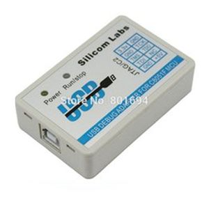 Circuits intégrés C8051F émulateur MCU U-EC6 adaptateur de débogage USB Mode JTAG/C2 avec câble