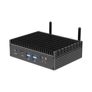 Mini PC Intel de 12.ª/13.ª generación i3/i5/i7 Min, Dual-DDR4, 2 ranuras M.2 NVME SSD, Windows 11, 4K, UHD, WiFi6, Thunderbolt 4, sin ventilador